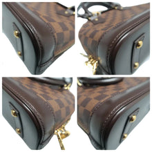 Load image into Gallery viewer, Louis Vuitton Alma BB Damier Ebene Satchel Bag Brown
