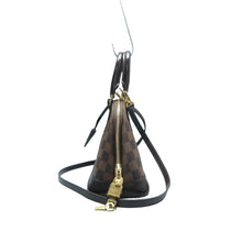 Load image into Gallery viewer, Louis Vuitton Alma BB Damier Ebene Satchel Bag Brown
