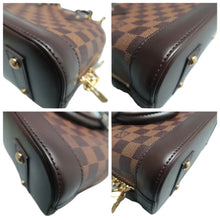 Load image into Gallery viewer, Louis Vuitton Alma BB Damier Ebene Canvas Satchel Bag Brown
