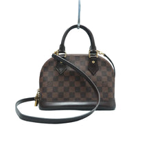 Load image into Gallery viewer, Louis Vuitton Alma BB Damier Ebene Satchel Bag Brown
