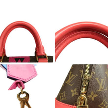 Load image into Gallery viewer, LOUIS VUITTON Alma Monogram leather Tote Bag Brown
