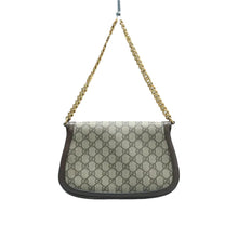 Load image into Gallery viewer, GUCCI Blondie Canvas Shoulder Bag Brown
