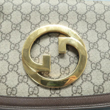 Load image into Gallery viewer, GUCCI Blondie Canvas Shoulder Bag Brown
