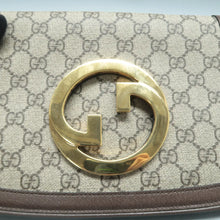 Load image into Gallery viewer, GUCCI Blondie Canvas Shoulder Bag Brown
