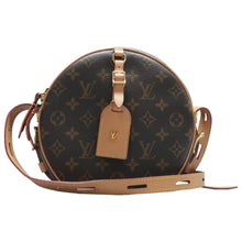 Load image into Gallery viewer, Louis Vuitton Boite Chapeau Souple Monogram Canvas Shoulder Bag Brown
