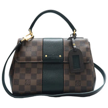 Load image into Gallery viewer, Louis Vuitton Bond Street BB  Damier Ebene Canvas Satchel Bag Brown
