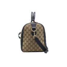 Load image into Gallery viewer, Gucci Vintage Web Original GG Boston Bag Brown
