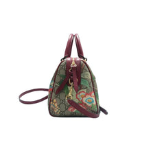 Load image into Gallery viewer, Gucci Tian GG Supreme Monogram Boston Beige Multicolor Red
