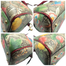 Load image into Gallery viewer, Gucci Tian GG Supreme Monogram Boston Beige Multicolor Red
