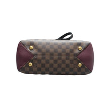 Load image into Gallery viewer, Louis Vuitton Brittany Damier Ebene Canvas Satchel Bag Brown
