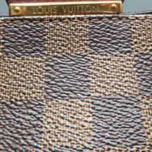 Load image into Gallery viewer, Louis Vuitton Brittany Damier Ebene Canvas Satchel Bag Brown
