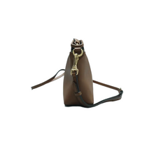 Load image into Gallery viewer, Burberry Leather Fabric Shoulder Bag Brown
