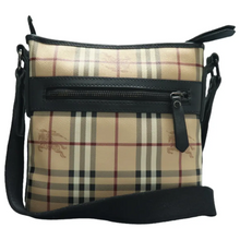 Load image into Gallery viewer, Burberry Canvas Shoulder Bag Brown
