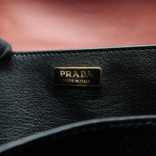 Load image into Gallery viewer, Prada Cahier Leather Shoulder Bag Red
