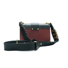 Load image into Gallery viewer, Prada Cahier Leather Crossbody Bag Bicolor
