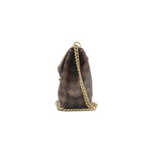 Load image into Gallery viewer, LOUIS VUITTON Caissa Damier Ebene Canvas Shoulder Bag Brown
