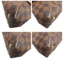 Load image into Gallery viewer, LOUIS VUITTON Caissa Damier Ebene Canvas Shoulder Bag Brown
