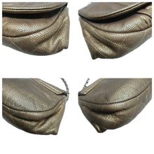 Load image into Gallery viewer, Chanel WOC Half Moon Metallic Caviar Wallet On Chain Shoulder Bag Bronze
