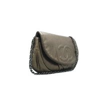 Load image into Gallery viewer, Chanel WOC Half Moon Metallic Caviar Wallet On Chain Shoulder Bag Bronze
