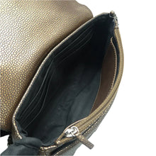 Load image into Gallery viewer, Chanel WOC Half Moon Metallic Caviar Wallet On Chain Shoulder Bag Bronze

