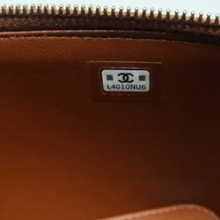 Load image into Gallery viewer, CHANEL W/P Leather Shoulder Bag Brown
