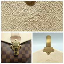 Load image into Gallery viewer, Louis Vuitton Clapton Damier Ebene Canvas Backpack Bag Brown
