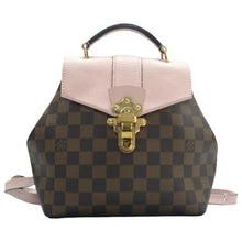 Load image into Gallery viewer, Louis Vuitton Clapton Damier Ebene Canvas Backpack Bag Brown
