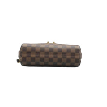 Load image into Gallery viewer, LOUIS VUITTON Croisette Damier Ebene Canvas Crossbody Bag Brown
