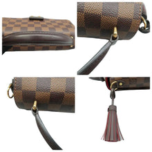 Load image into Gallery viewer, LOUIS VUITTON Croisette Damier Ebene Canvas Crossbody Bag Brown
