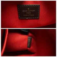 Load image into Gallery viewer, Louis Vuitton Croisette Damier Ebene Canvas Satchel Bag Brown
