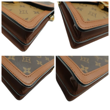 Load image into Gallery viewer, Louis Vuitton Dauphine Monogram Canvas Satchel Bag Brown
