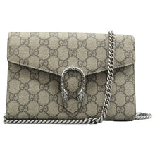 Load image into Gallery viewer, Gucci Dionysus GG Supreme Monogram Shoulder Bag Brown
