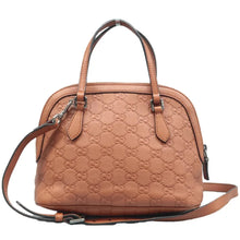 Load image into Gallery viewer, Gucci Dome Guccissima Leather Shoulder Bag Whiskey
