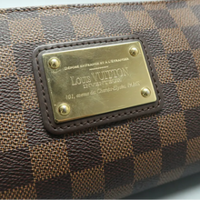 Load image into Gallery viewer, Louis Vuitton Eva Damier Ebene Canvas Shoulder Bag Brown
