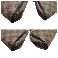 Load image into Gallery viewer, Louis Vuitton Eva Damier Ebene Canvas Satchel Bag Brown
