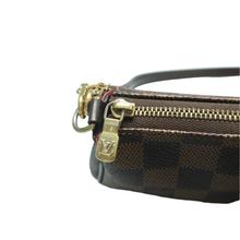 Load image into Gallery viewer, Louis Vuitton Eva Damier Ebene Canvas Shoulder Bag Brown
