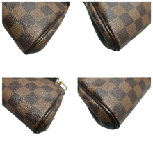 Load image into Gallery viewer, Louis Vuitton Eva Damier Ebene Canvas Shoulder Bag Brown
