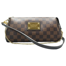 Load image into Gallery viewer, Louis Vuitton Eva Damier Ebene Canvas Shoulder Bag Shoulder
