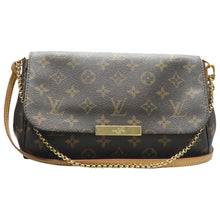 Load image into Gallery viewer, Louis Vuitton Favorite MM Monogram Canvas Crossbody Bag Brown
