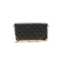 Load image into Gallery viewer, LOUIS VUITTON Felicie Monogram Canvas Shoulder Bag Brown
