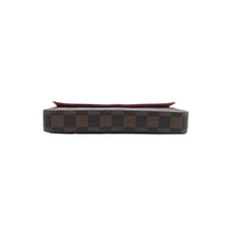 Load image into Gallery viewer, LOUIS VUITTON Felicie Damier Ebene Canvas Shoulder Bag Brown
