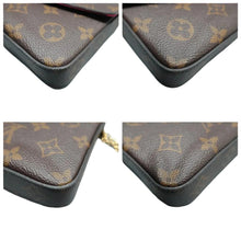 Load image into Gallery viewer, LOUIS VUITTON Felicie Monogram Canvas Shoulder Bag Brown
