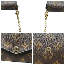 Load image into Gallery viewer, LOUIS VUITTON Felicie Monogram Canvas Shoulder Bag Brown
