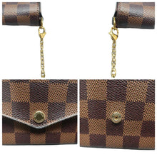 Load image into Gallery viewer, LOUIS VUITTON Felicie Damier Ebene Canvas Shoulder Bag Brown
