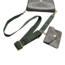 Load image into Gallery viewer, LOUIS VUITTON Felicie Strap &amp; Go Monogram Canvas Shoulder Bag Brown
