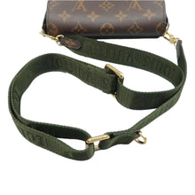 Load image into Gallery viewer, Louis Vuitton Felicie Strap &amp; Go Kaki Monogram Shoulder Bag Brown
