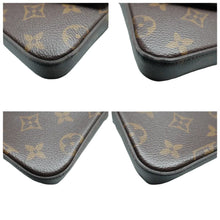 Load image into Gallery viewer, Louis Vuitton Felicie Strap &amp; Go Monogram Canvas Shoulder Bag Brown
