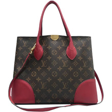 Load image into Gallery viewer, LOUIS VUITTON Flandrin Monogram Canvas Satchel Bag Brown
