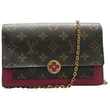 Load image into Gallery viewer, Louis Vuitton Flore chain Monogram Canvas Shoulder Bag Brown
