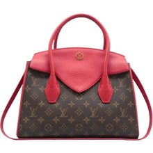 Load image into Gallery viewer, LOUIS VUITTON Florine Monogram Canvas Satchel Bag Brown
